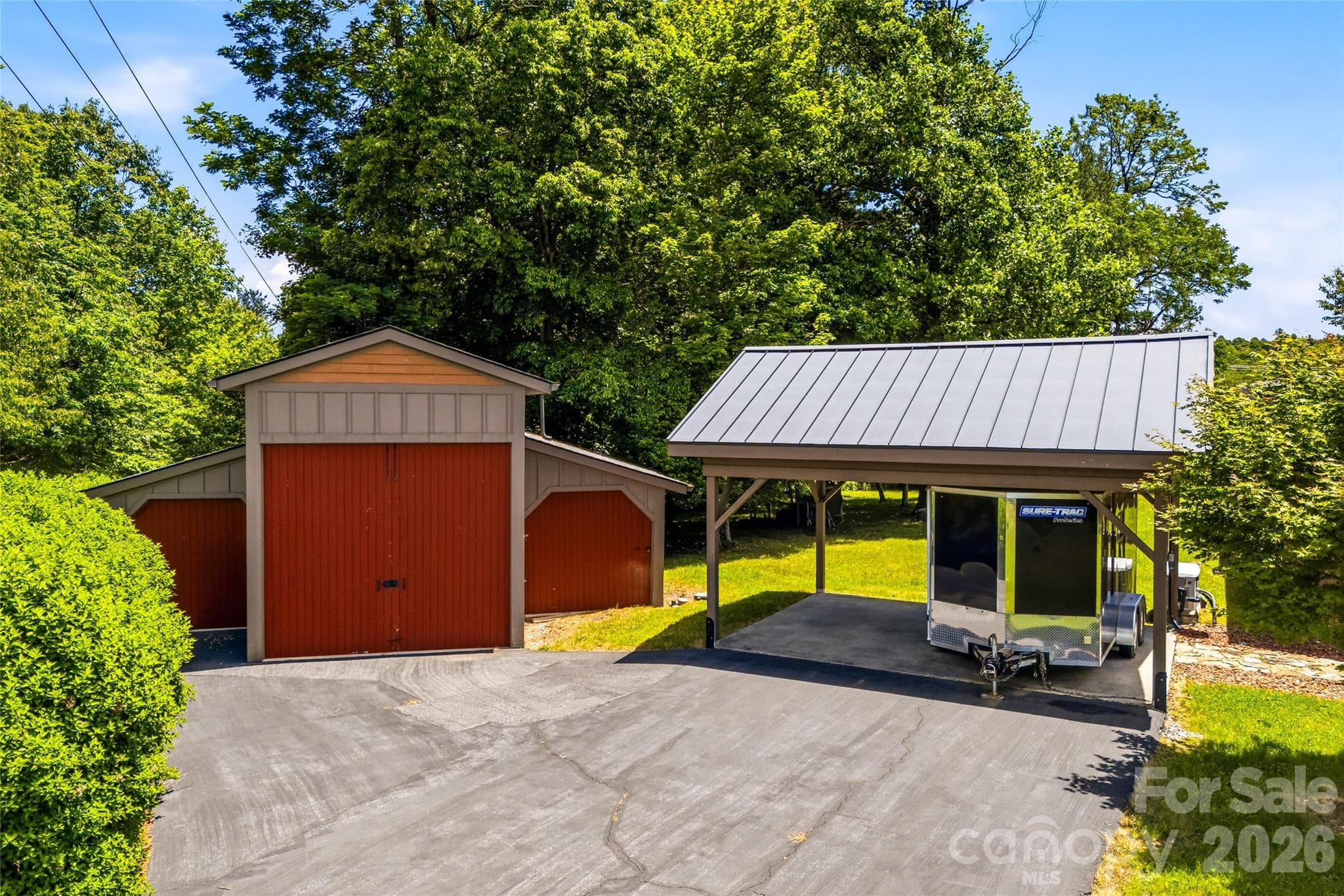 RV storage/workshop and carport - 4862 Pinnacle Mountain Road, Zirconia