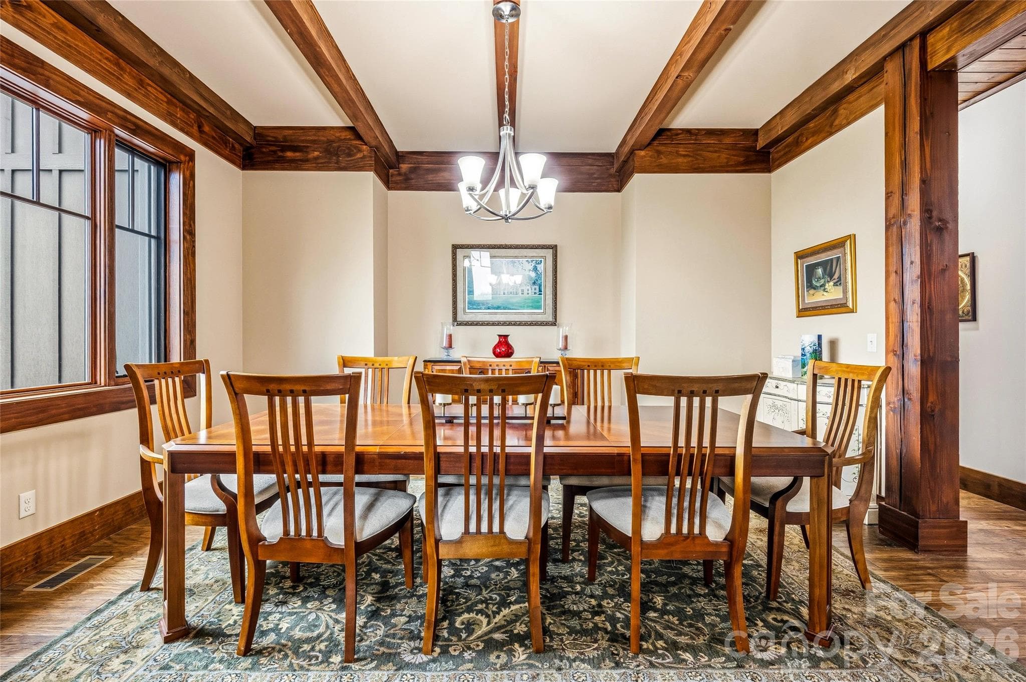 Formal dining room - 4862 Pinnacle Mountain Road, Zirconia