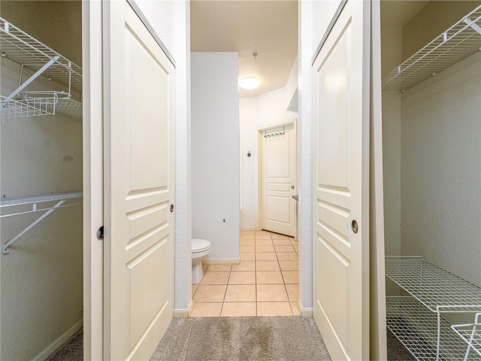 Dual closets in the primary suite - 5125 PALM SPRINGS BLVD #7108, TAMPA