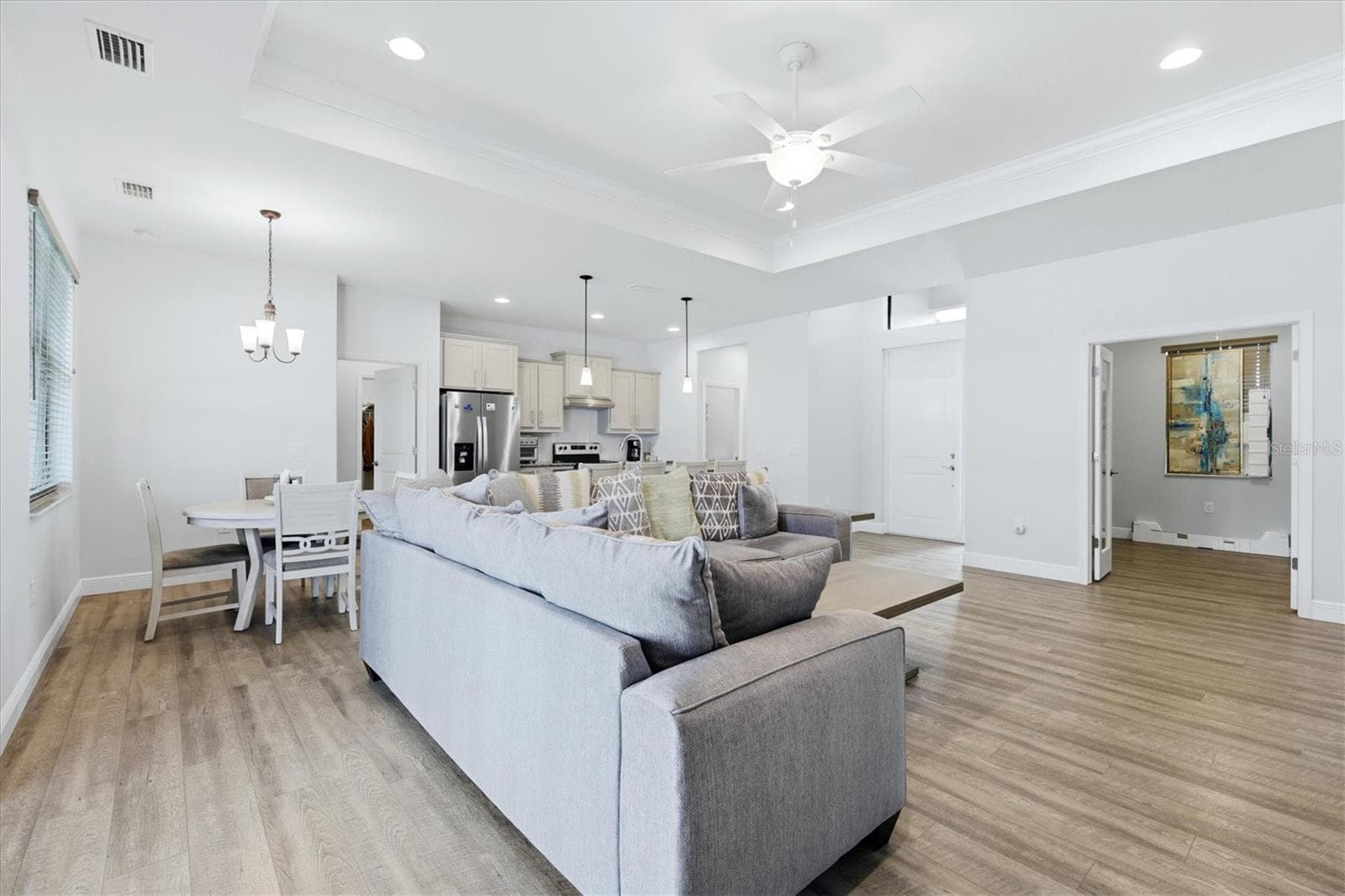 Den flows into Great Room - 4746 GLOBE TER, NORTH PORT