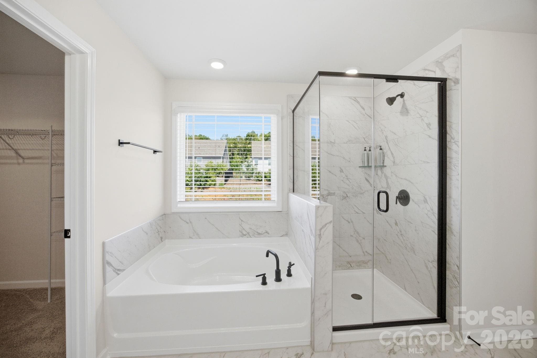 Primary Soaking Tub and Stand Up Shower - 125 Saidin Lane, Troutman