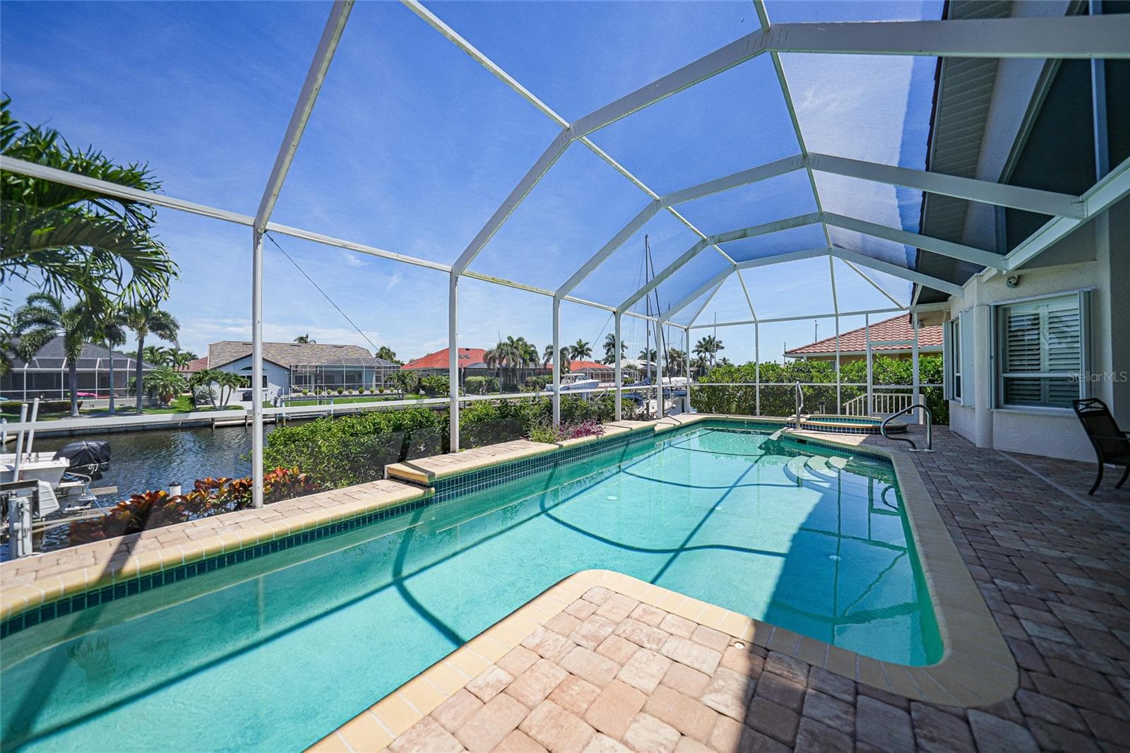 Heated Pool and Hot Tub - 436 VALLETTA CT, PUNTA GORDA