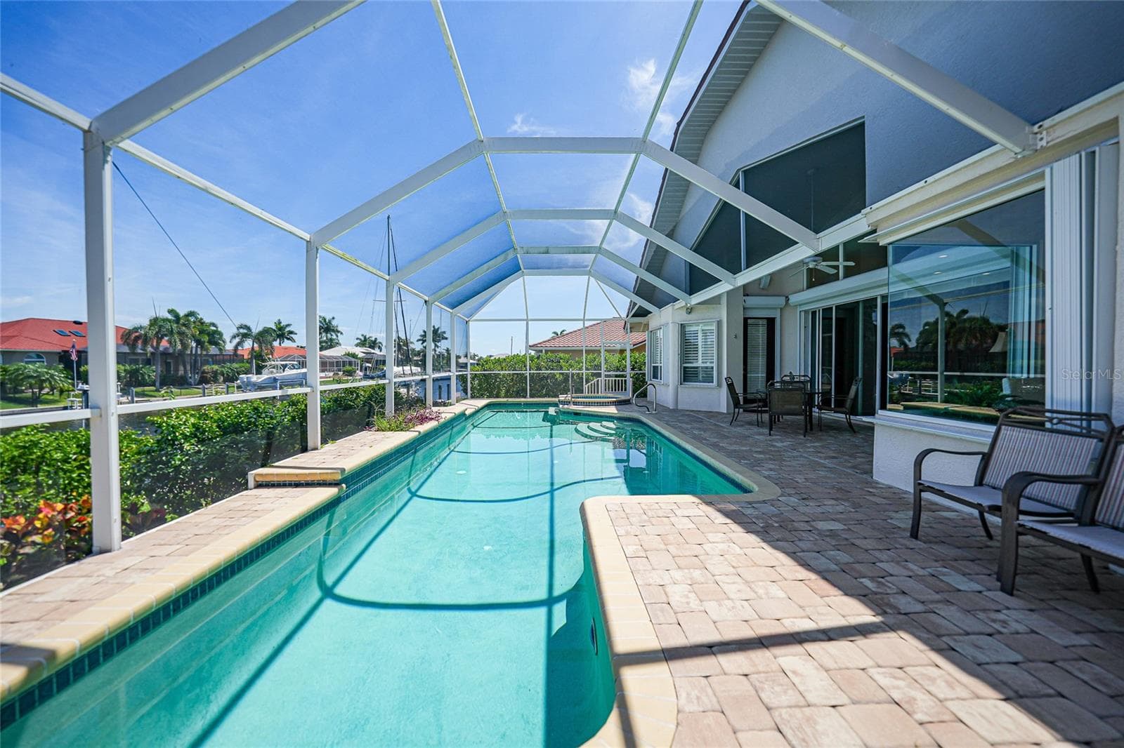 Heated Pool and Hot Tub - 436 VALLETTA CT, PUNTA GORDA