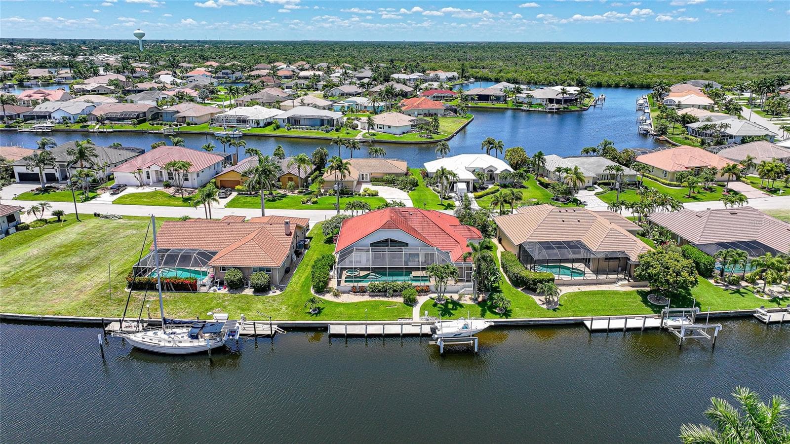 Aerial Views - 436 VALLETTA CT, PUNTA GORDA