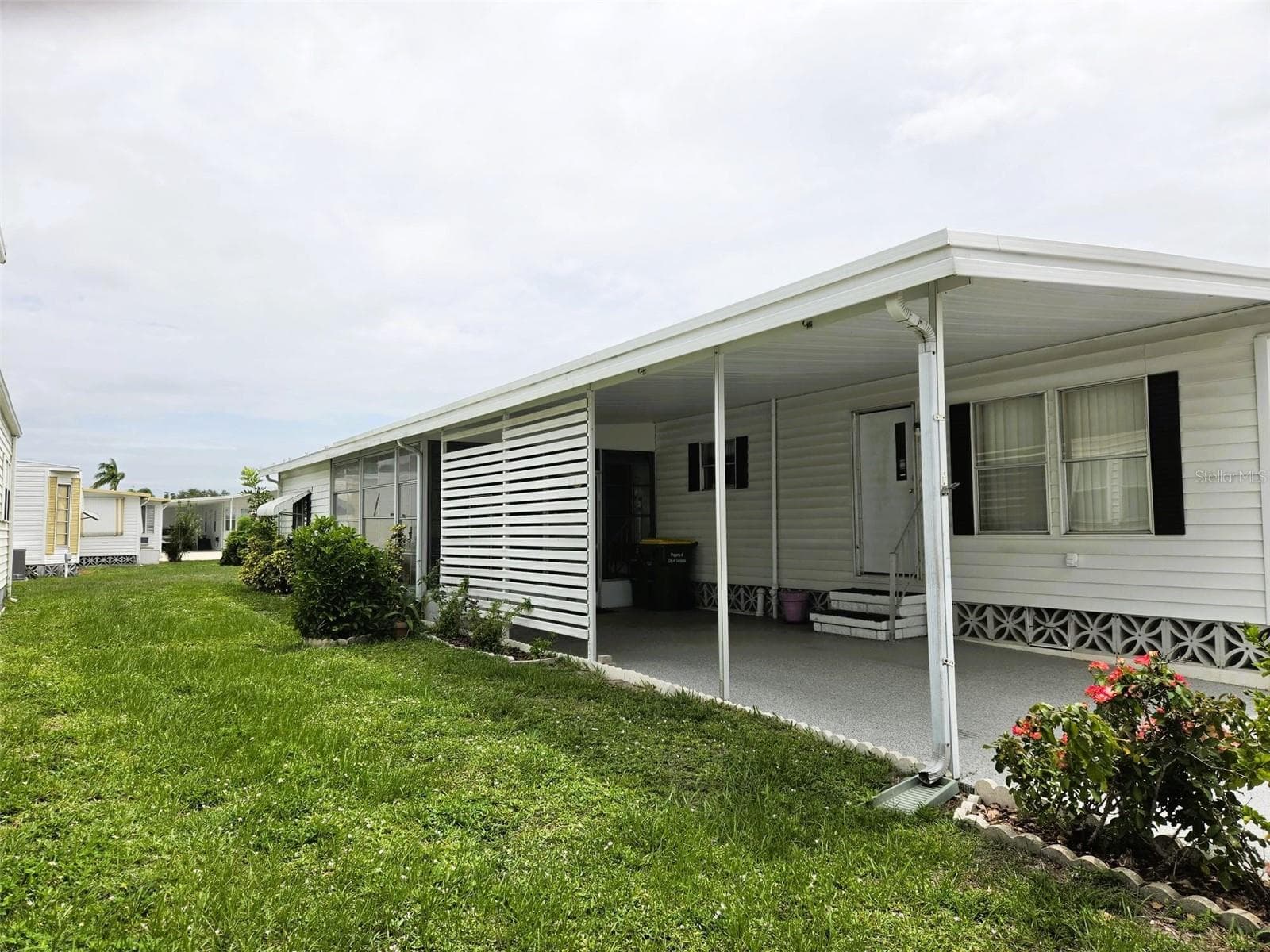 Carport View - 3329 OAKWOOD BLVD S, SARASOTA