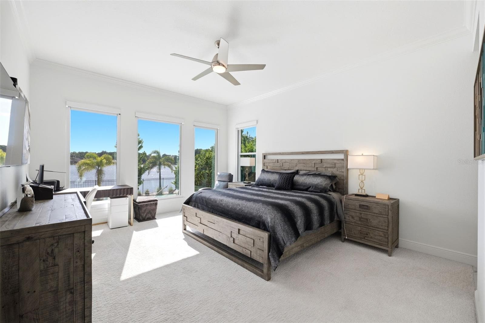 primary bedroom downstairs - 17104 CRAWLEY RD, ODESSA