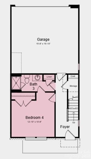 Additional Highlights Include: Ledge at primary shower, trash roll out, pendant light pkg, and quick tread and painted risers from 1st to 2nd floor. - Indian Trail