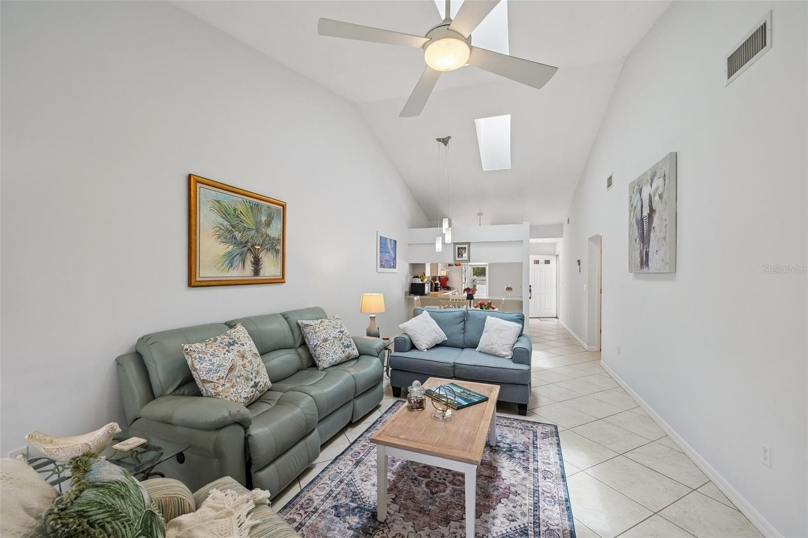 Sky lights provide Natural light - 1041 CAPRI ISLES BLVD #209, VENICE