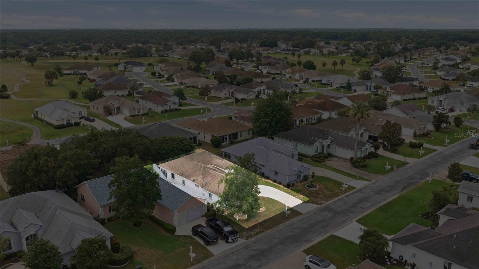 Aerial View - 2379 NW 55TH AVENUE RD, OCALA