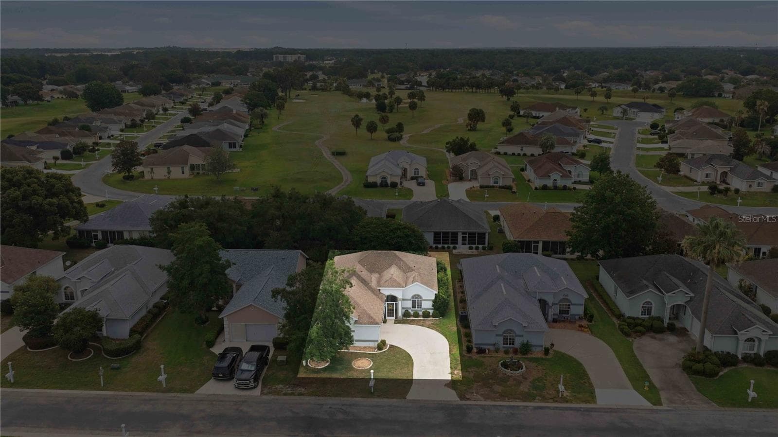 Aerial View - 2379 NW 55TH AVENUE RD, OCALA