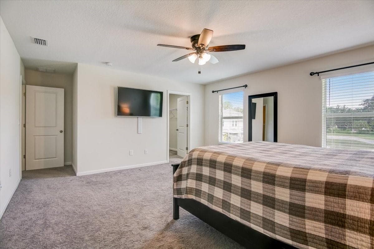 Primary Bedroom with Walk-in Closet - 10916 QUICKWATER CT, RIVERVIEW