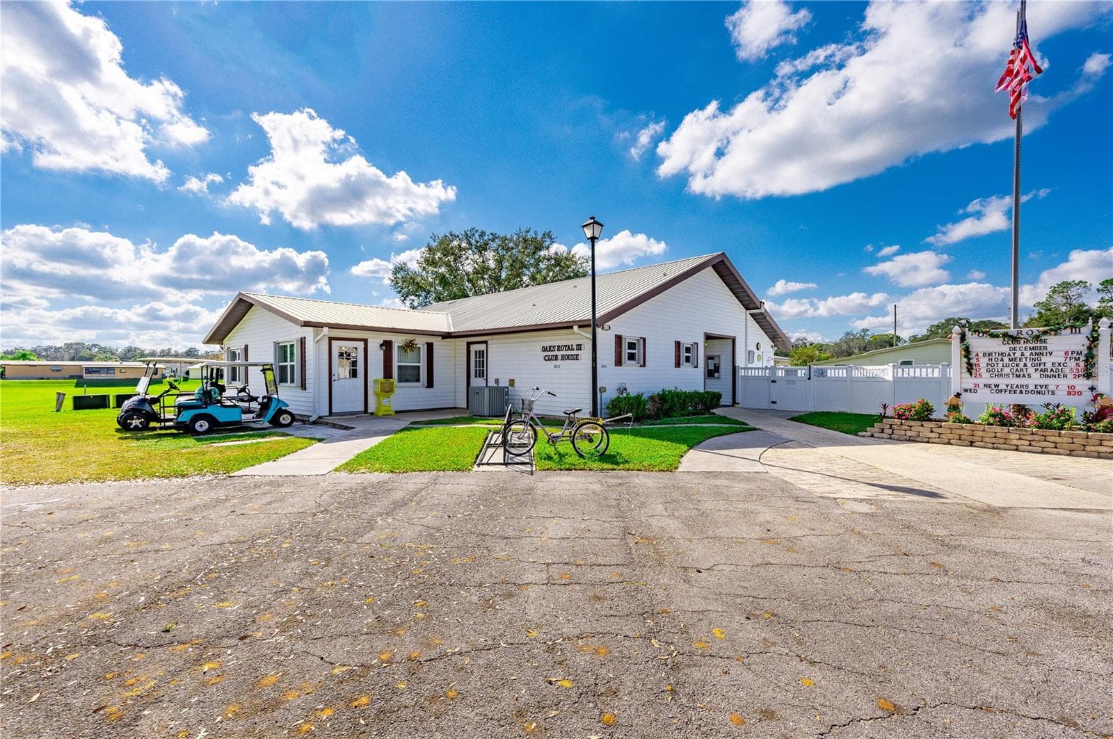 Community club house. - 36428 MALIBU WAY, ZEPHYRHILLS