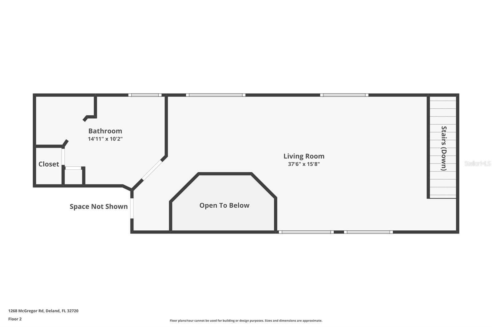 Main home Second Floor - 1268 MCGREGOR RD, DELAND