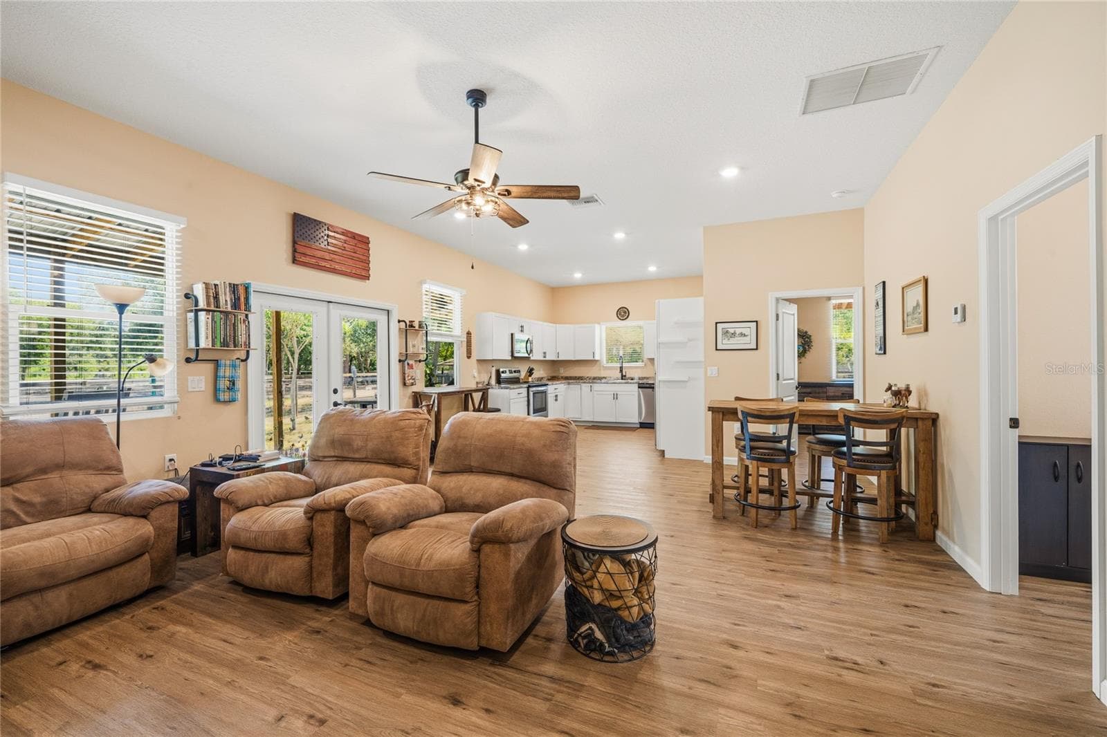 Living Room/dining area combo - 135 LINDA SUE DR, LAKE HELEN