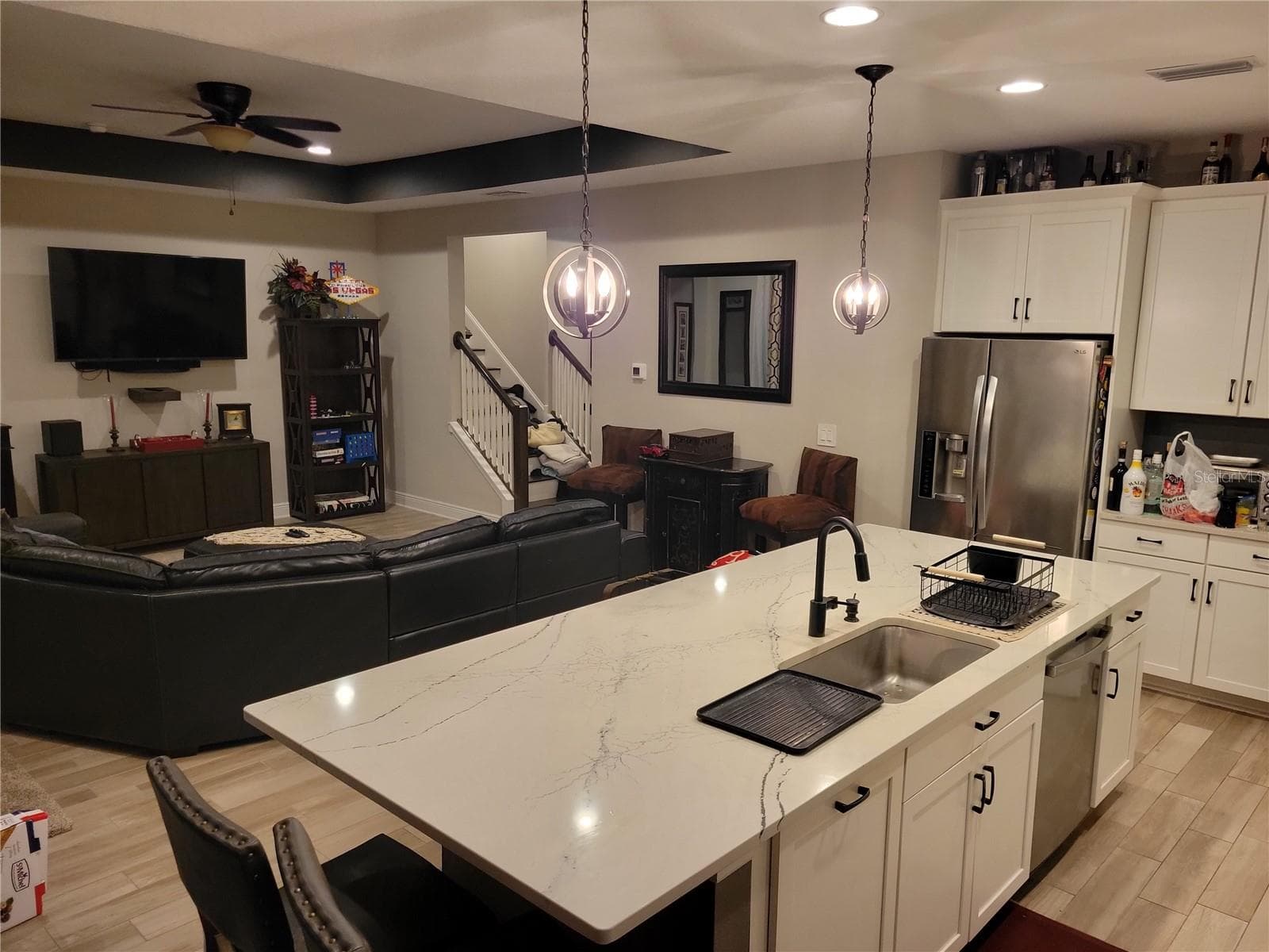 Kitchen facing great room - 12571 NIGHT VIEW DR, SARASOTA