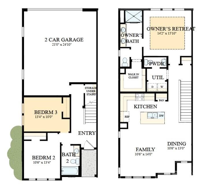 Structural Options Selected for Homesite 17 - Charlotte