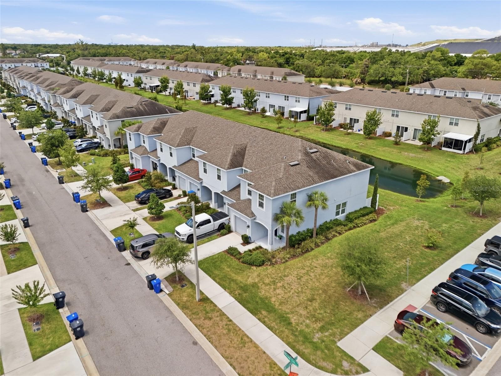 Aerial view showcasing the home's location within the community - 7005 GRAND ELM DR, RIVERVIEW
