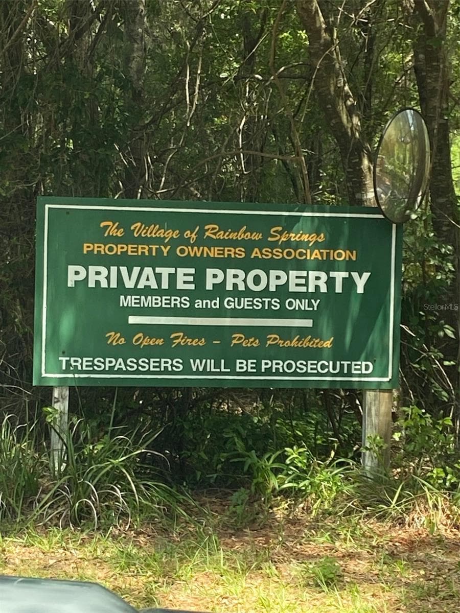 Entrance to River Park - 18272 SW 65TH LOOP, DUNNELLON