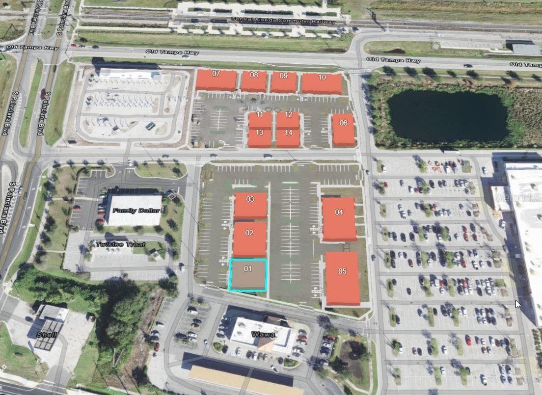 Site Plan - 5092 OLD TAMPA HWY #01, KISSIMMEE
