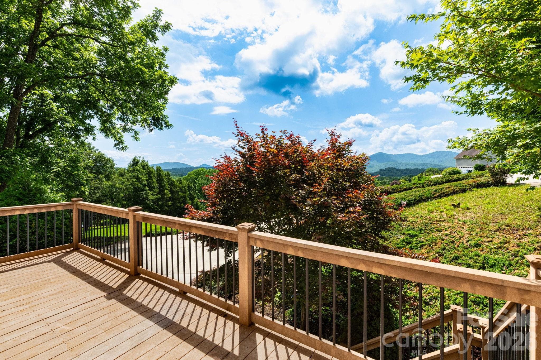 Mountain Views from Deck - 44 Deer Meadows Drive, Candler