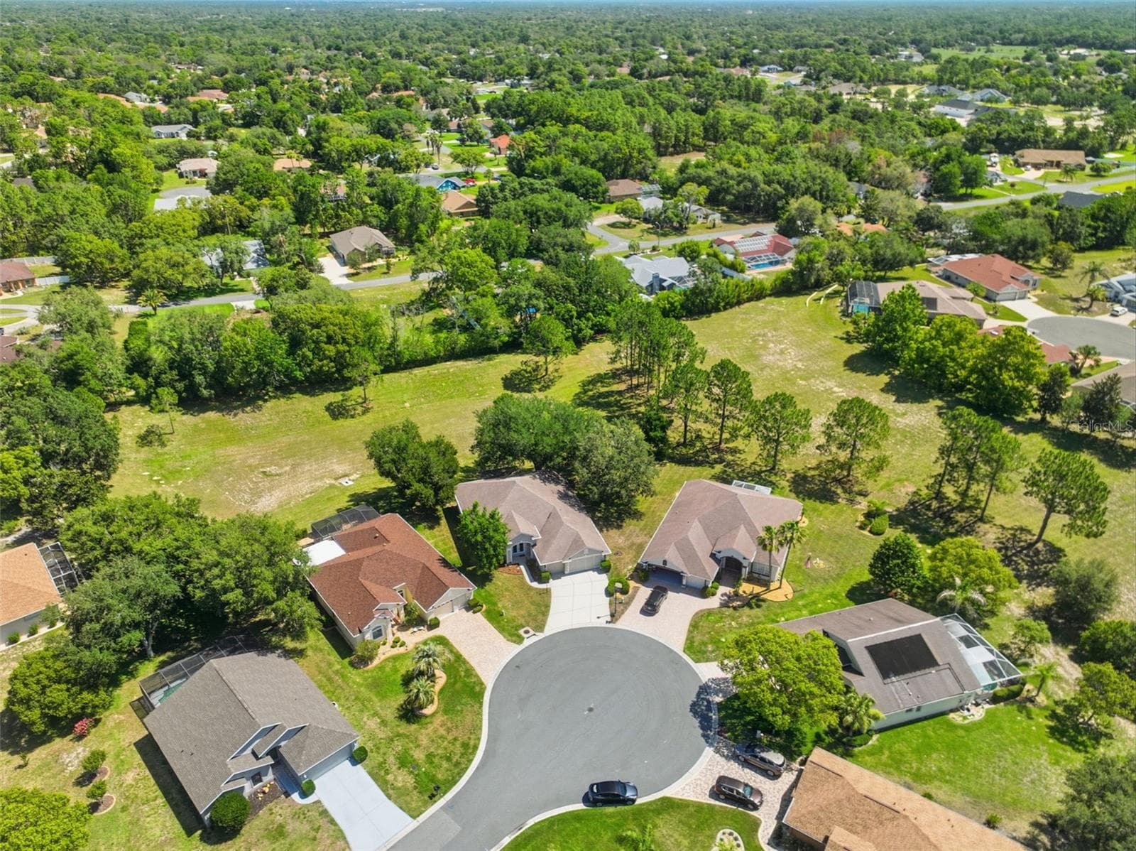 Aerial View - 11407 LEEDS DR, SPRING HILL