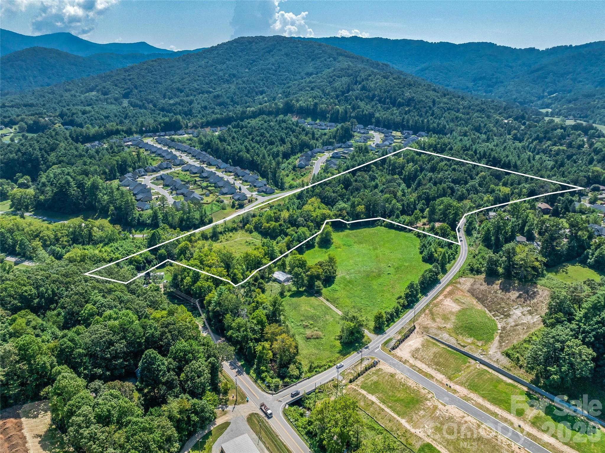 Unimproved Commercial at Weaverville, photo 3 of 9