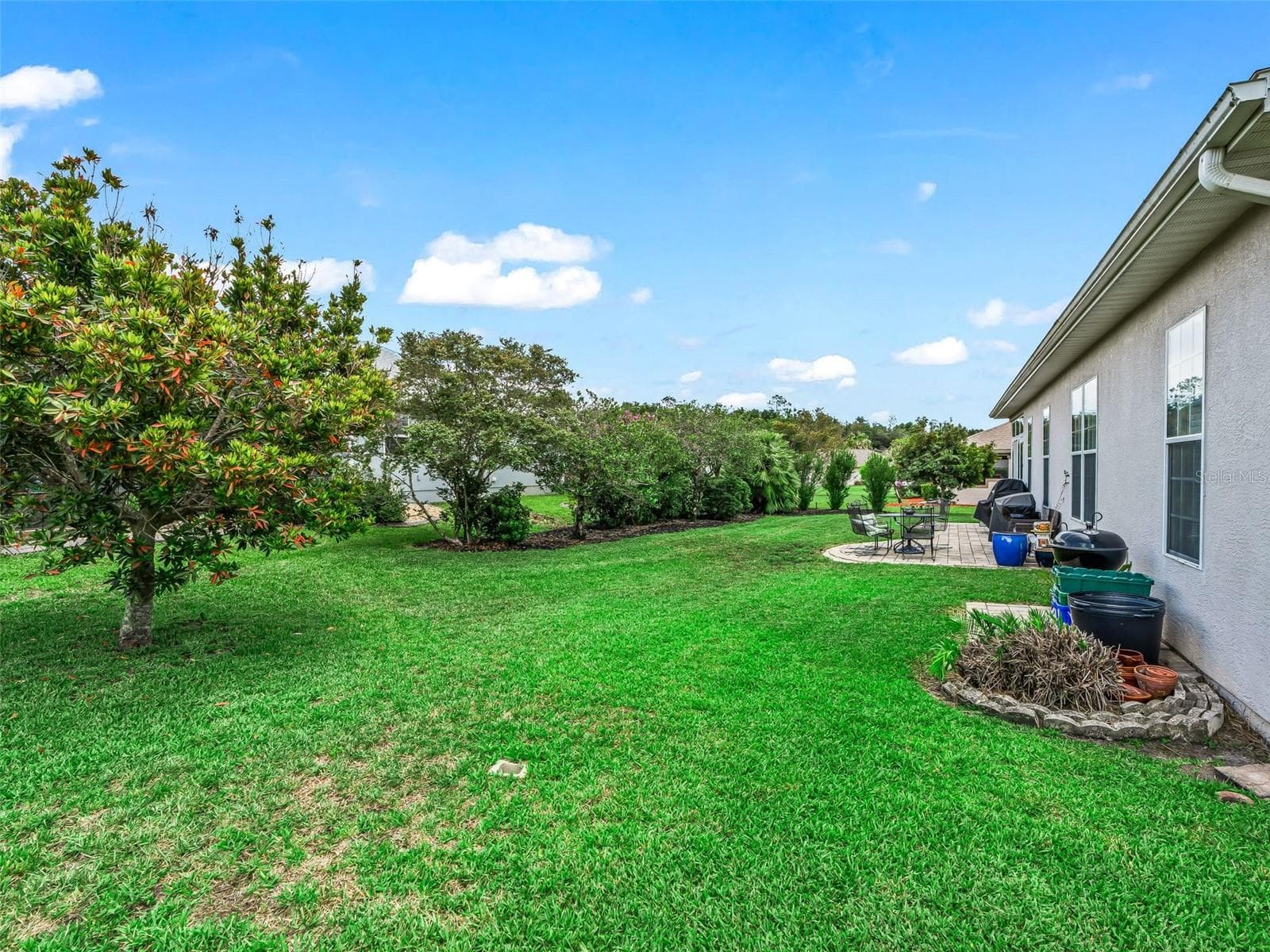 Backyard w/Privacy Landscape - 12421 SE 174TH LOOP, SUMMERFIELD