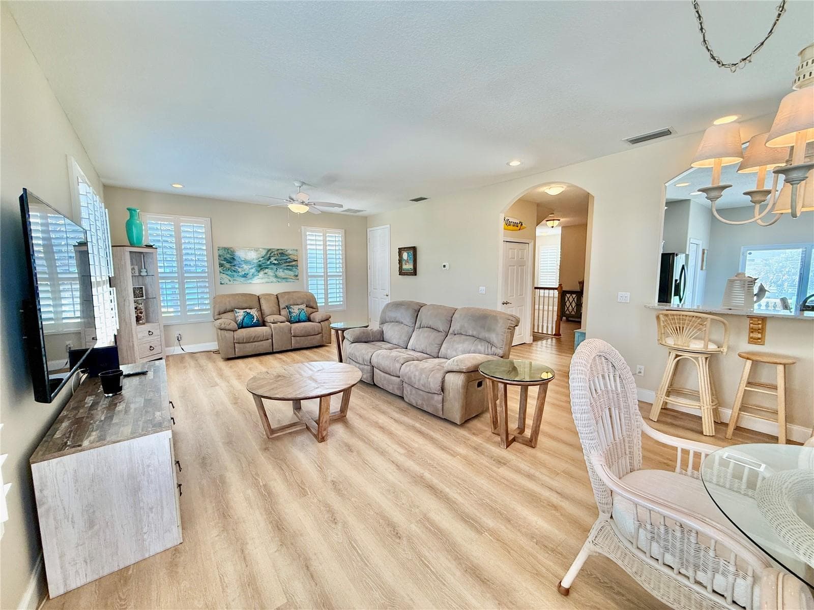 2nd Floor Living Area - 107 6TH ST N, FLAGLER BEACH