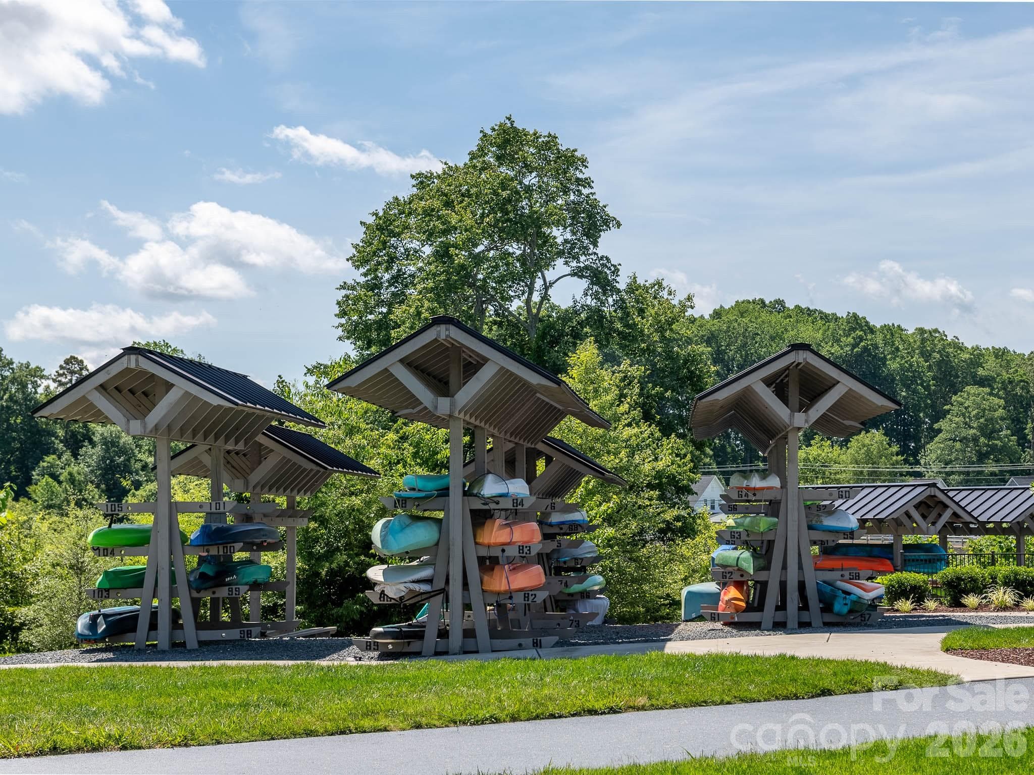 Community kayak / paddle board storage (fee and availability apply) - Mooresville