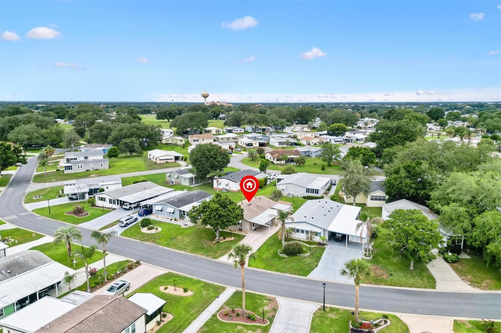 Aerial - 1534 HILLCREST DR, LADY LAKE
