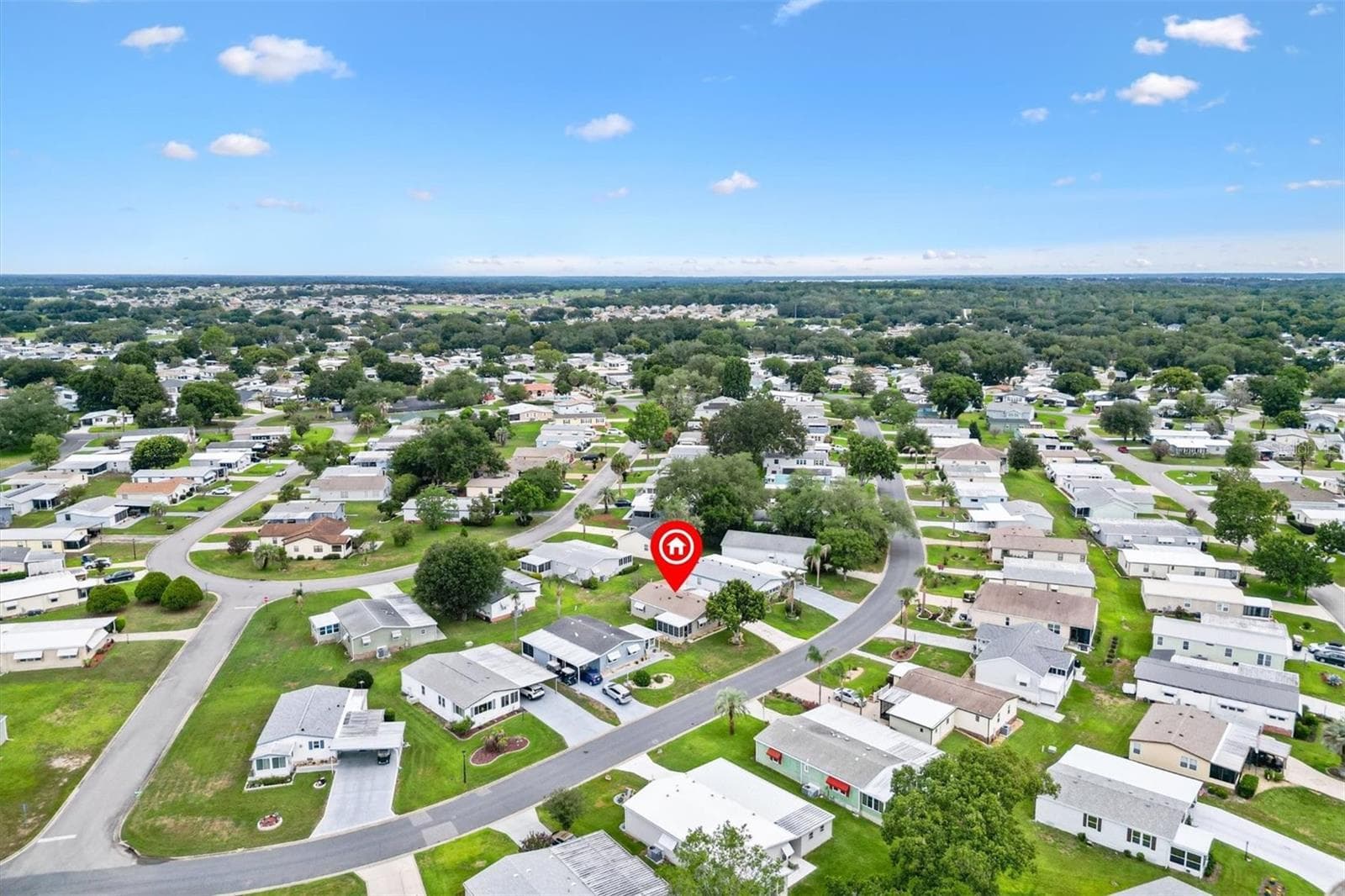 Aerial - 1534 HILLCREST DR, LADY LAKE