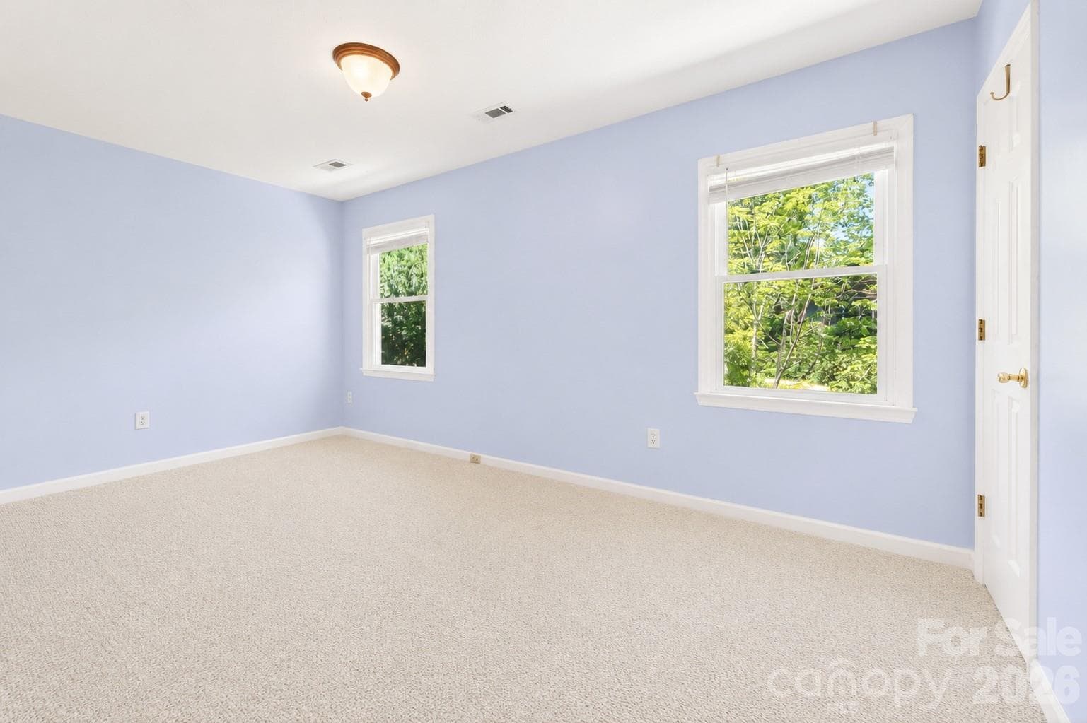 One of two additional upstairs bedrooms - 109 Lovers Loop Road, Asheville
