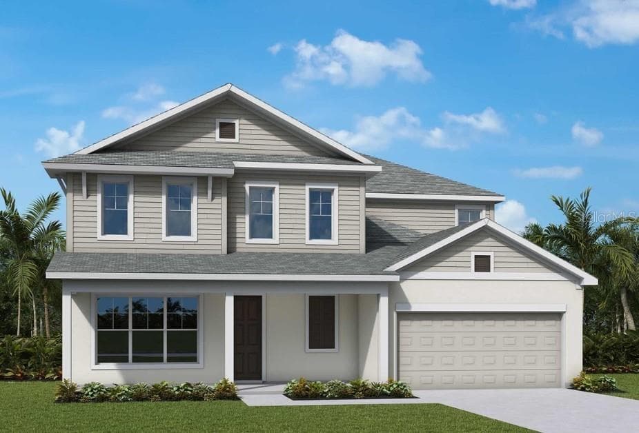 Front Exterior Rendering **Paint Colors May Vary - 7709 MARINA BAY CV, PALMETTO
