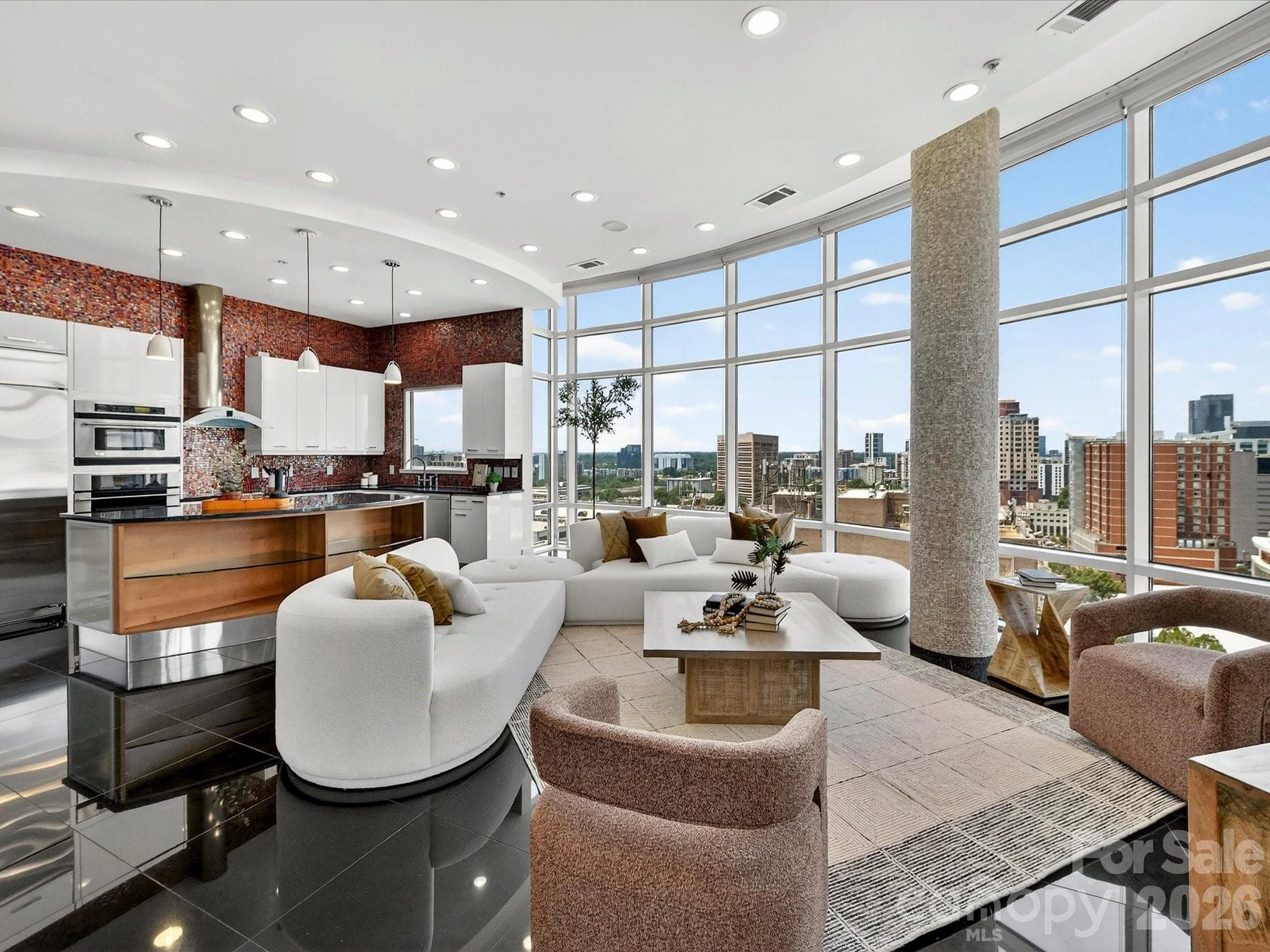 Open Floor Plan - 505 E 6th Street, Charlotte