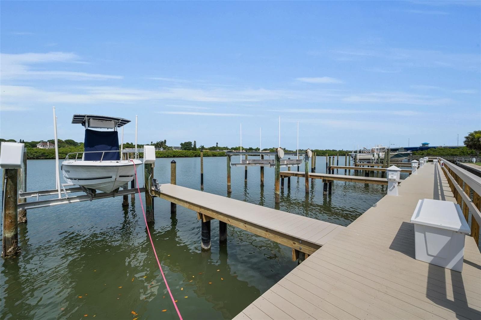Beautiful Composite Dock and Slips - 19111 VISTA BAY DR #304, INDIAN SHORES
