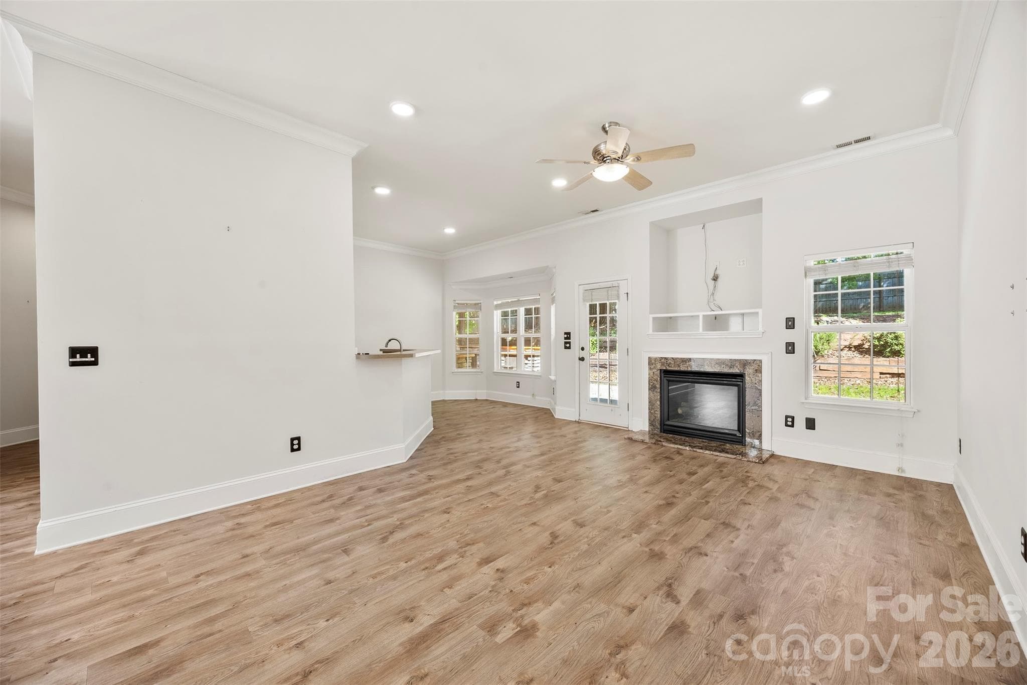 Open living room floor plan - Huntersville