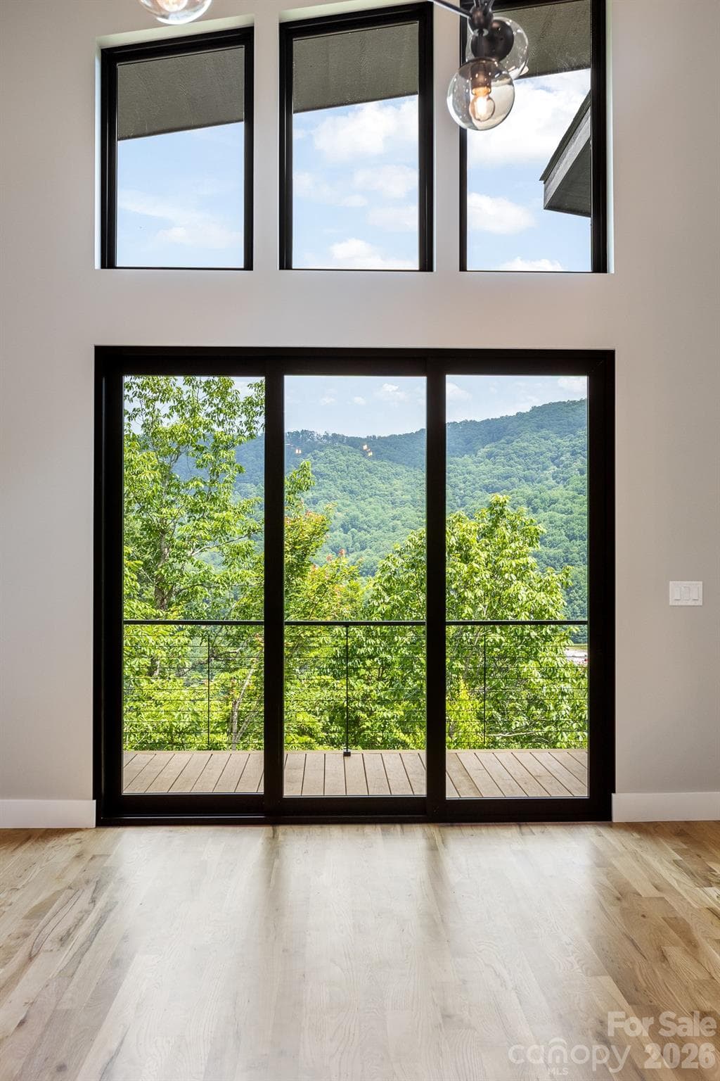 View through telescoping sliders. - Waynesville