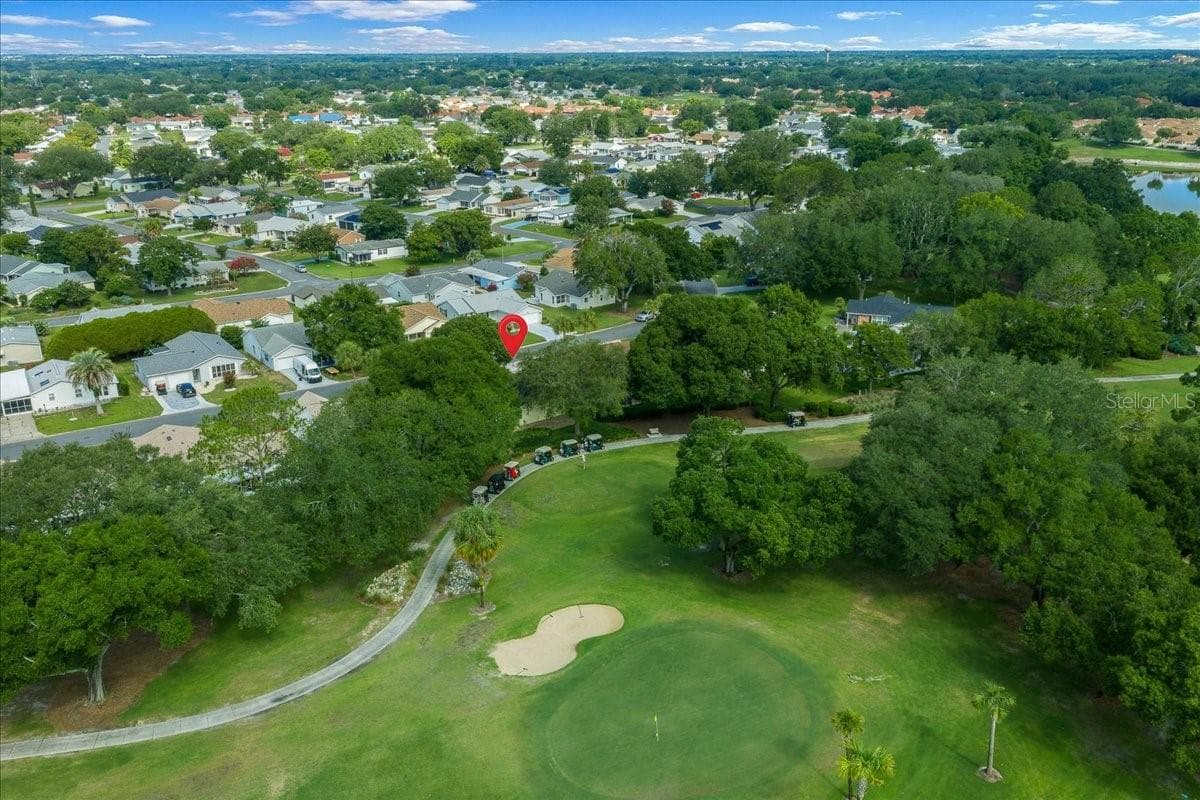 Golf Course View - 1133 DEL TORO DR, LADY LAKE