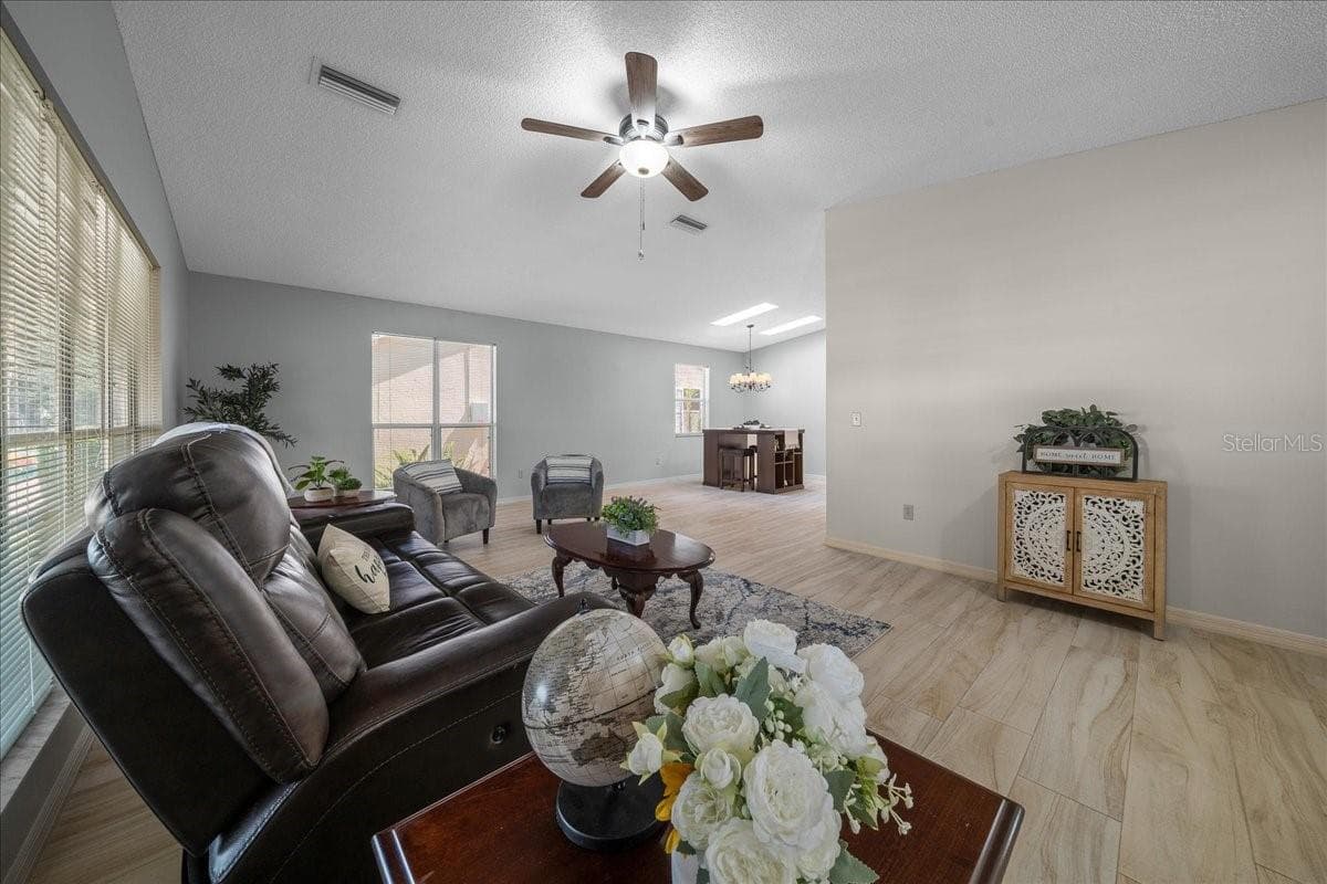 Ceiling Fan and Large Windows - 1133 DEL TORO DR, LADY LAKE