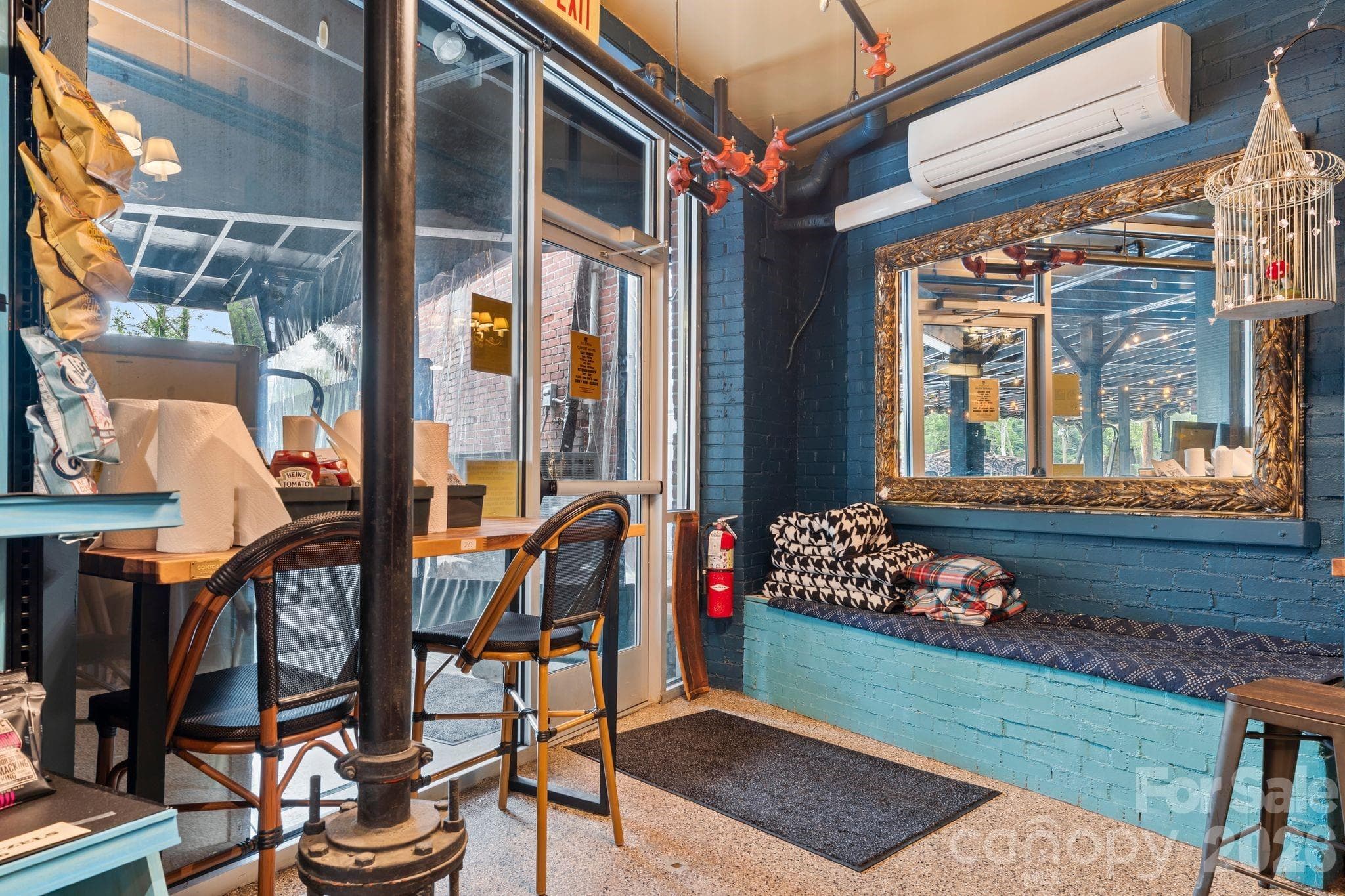 bottom level dining - 69 Locust Street, Spruce Pine