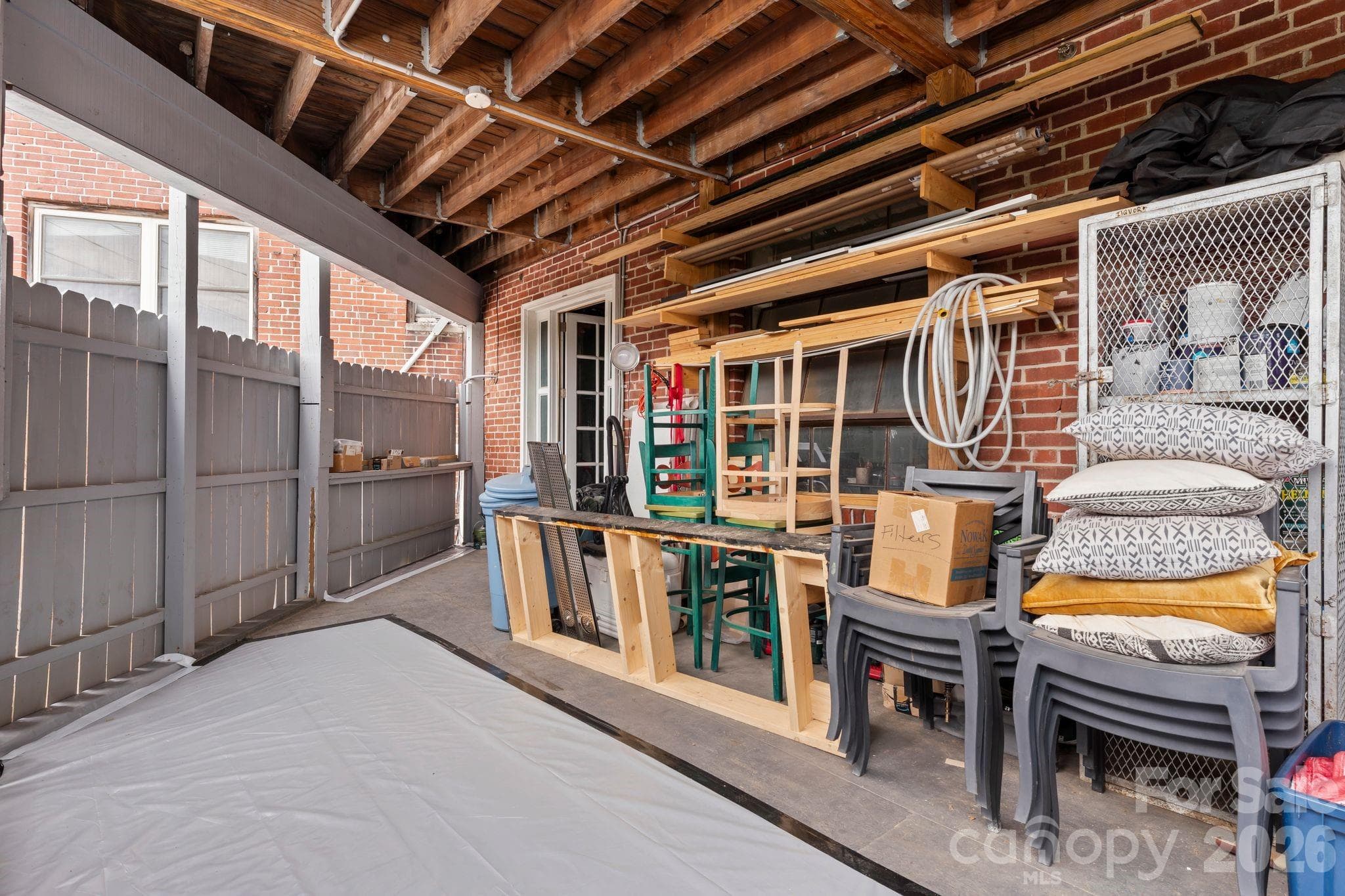 middle floor porch - 69 Locust Street, Spruce Pine