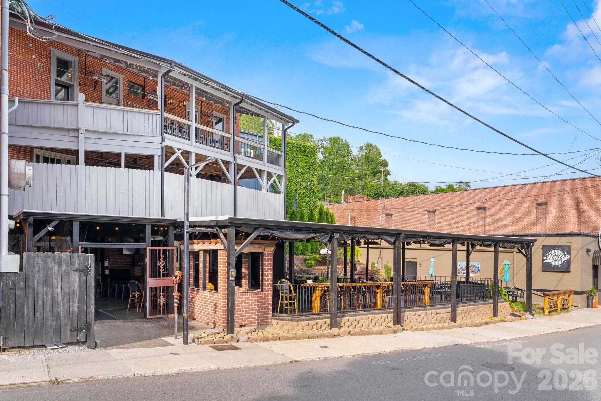 Bottom level street view - 69 Locust Street, Spruce Pine