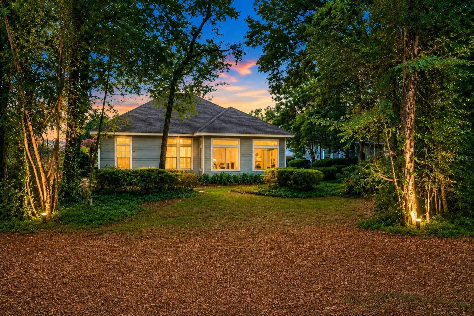 Backyard backs to 7th Fairway - 10310 SW 51ST LN, GAINESVILLE