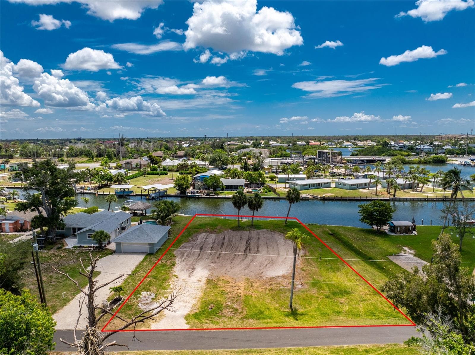 Direct Gulf access vacant lot. - 1899 RIVERSIDE DR, ENGLEWOOD