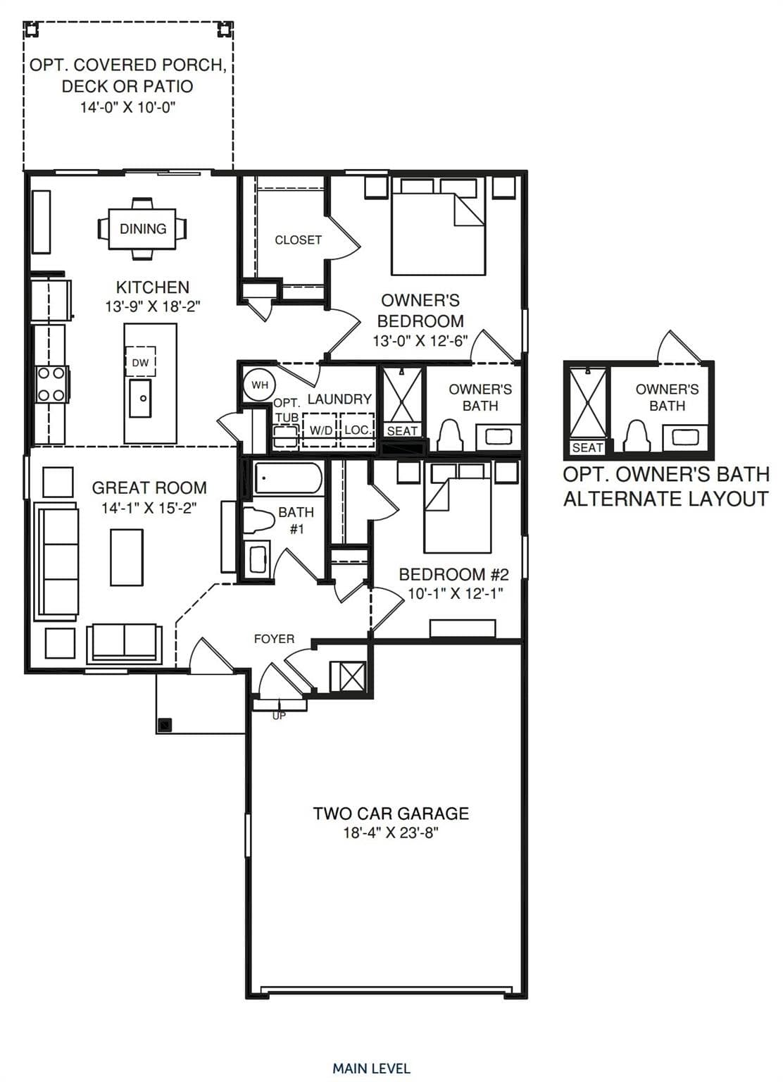 Aruba Bay Ranch Floorplan - 208 Linwood Estates Drive, Lexington