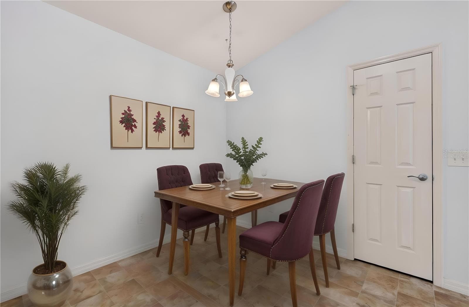 Dinette-Virtually Staged - 3419 CARRABELLE CT, THE VILLAGES