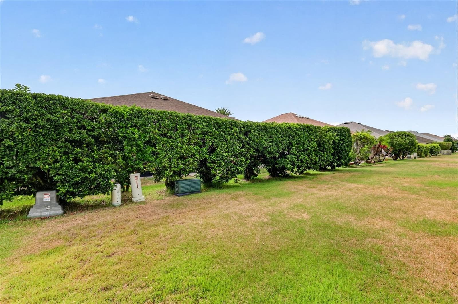 Large Rear Yard with Mature Privacy Landscaping - 3419 CARRABELLE CT, THE VILLAGES