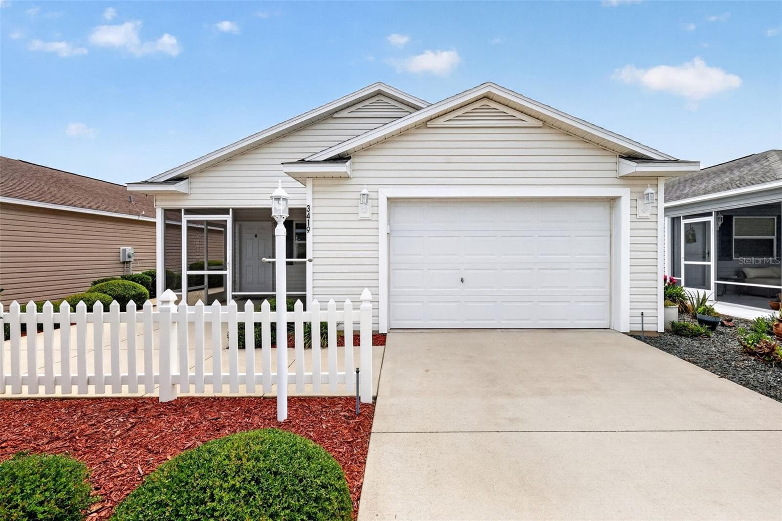 Front Elevation - 3419 CARRABELLE CT, THE VILLAGES