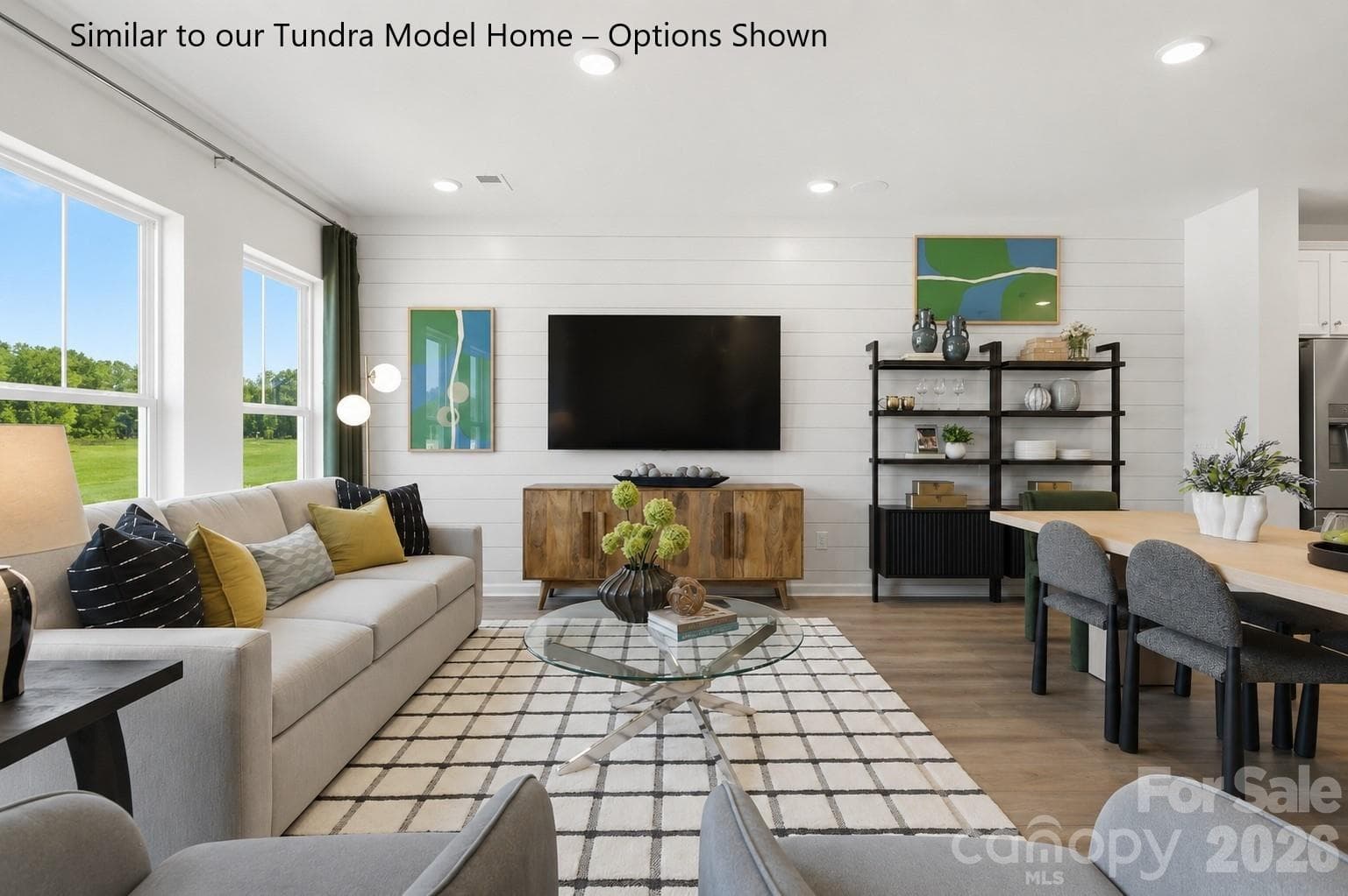 Spacious Living Room - Charlotte