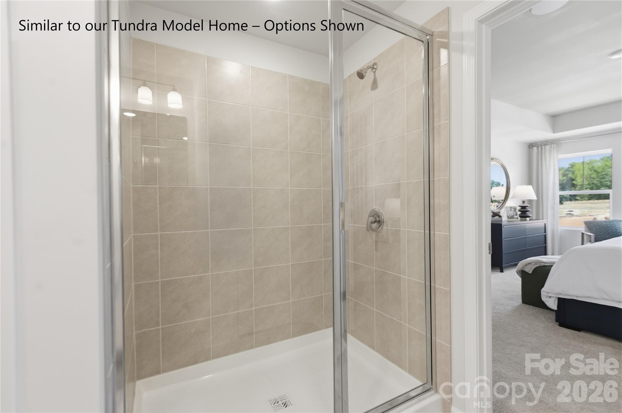 Oversized Owner's Shower - Charlotte